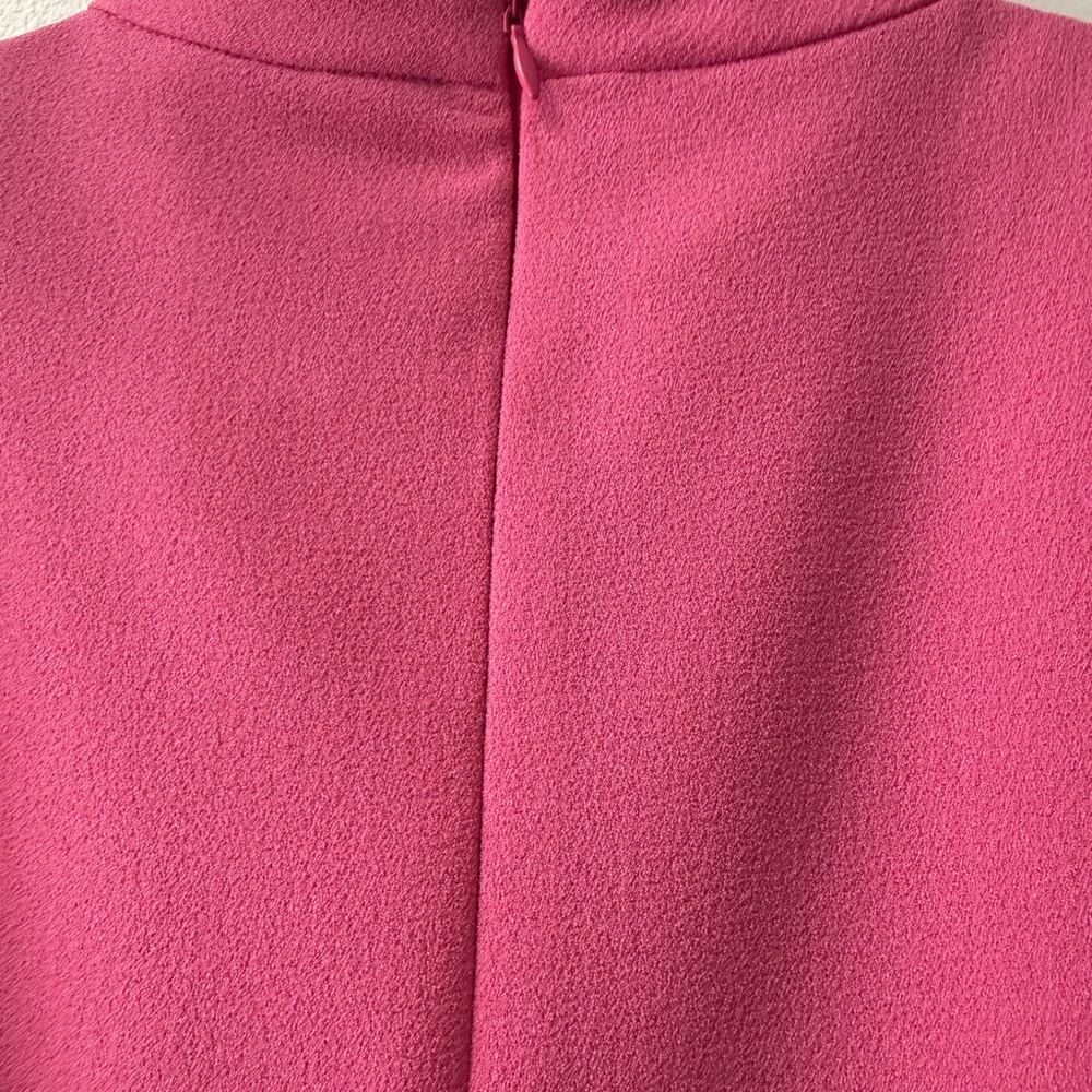 Sleeveless Pink Shift Dress - Elegant Summer Style - Picture 4 of 6